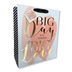 Just Married Gift Bag Large