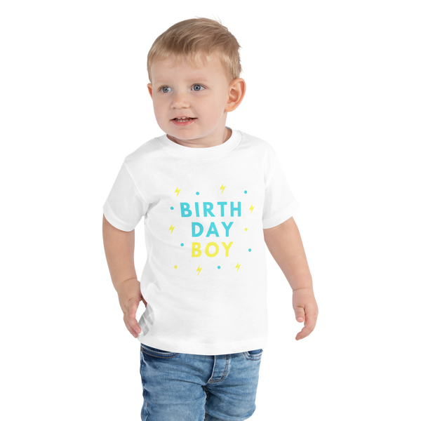 Birthday Boy Tee • Toddler Graphic T-Shirt